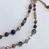 Ceinture-sautoir CHANEL en perles multicolores et CC