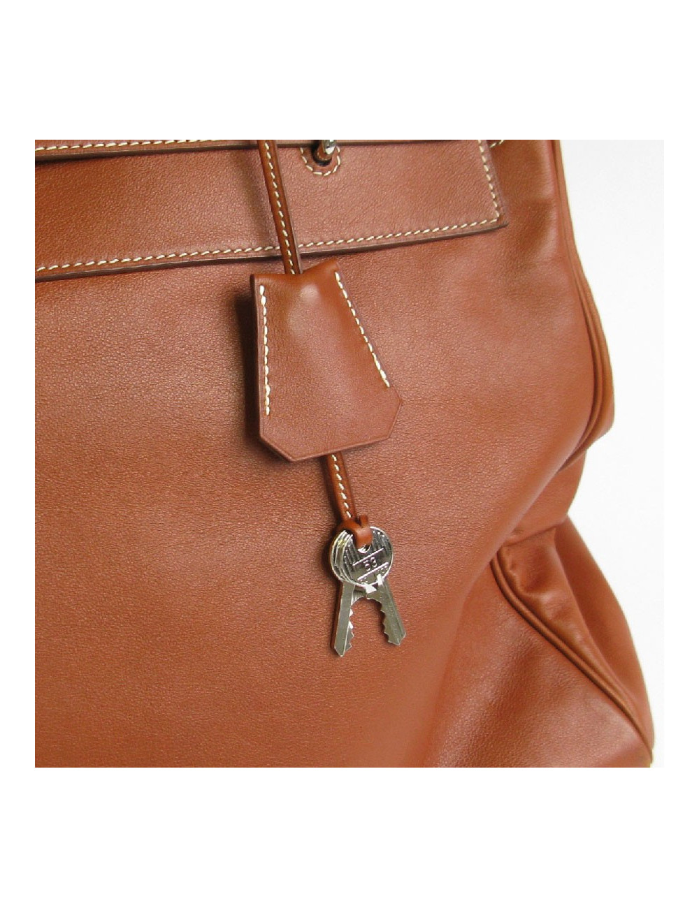 Kelly Relax HERMÈS cuir lisse fauve