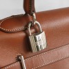 HERMÈS Kelly Relax bag in fawn sikkim smooth leather