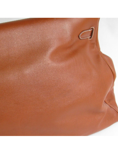 Kelly Relax HERMÈS cuir lisse fauve