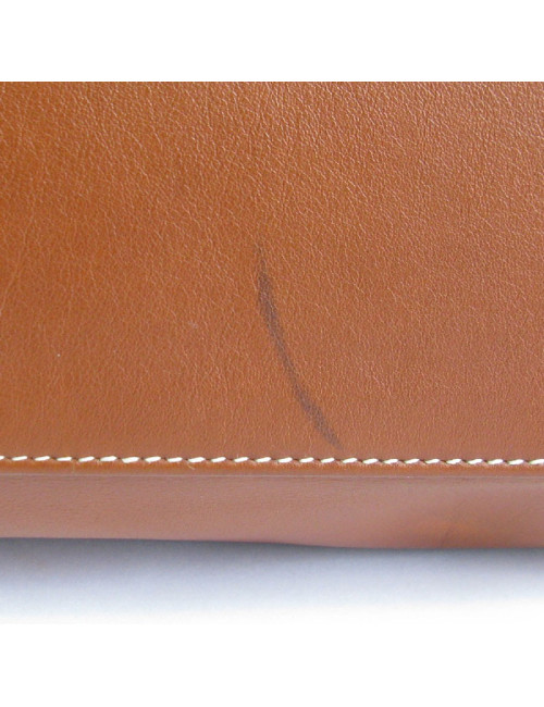 HERMÈS Kelly Relax bag in fawn sikkim smooth leather