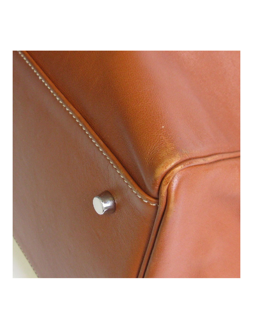 Kelly Relax HERMÈS cuir lisse fauve