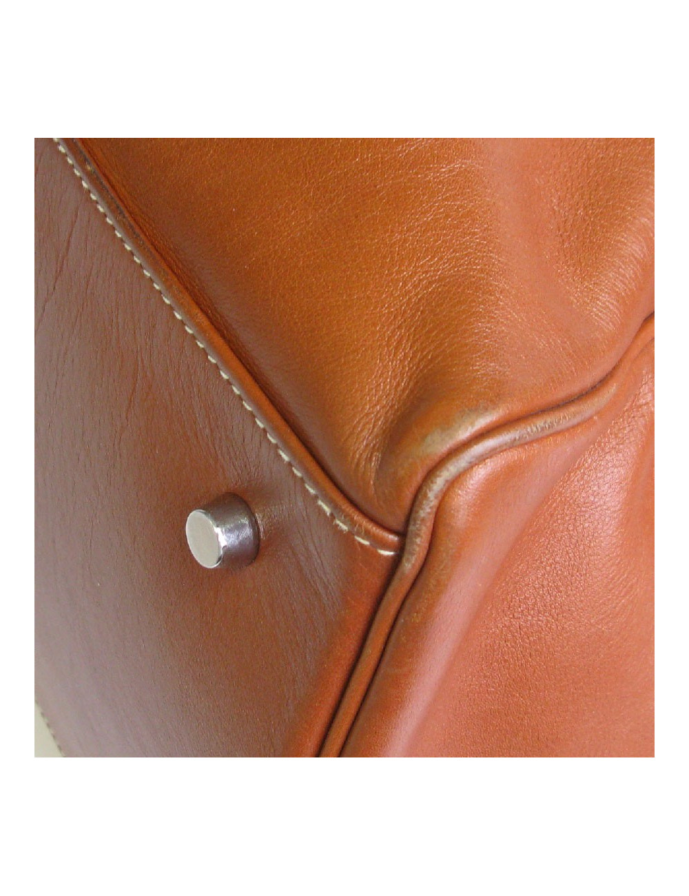 HERMÈS Kelly Relax bag in fawn sikkim smooth leather