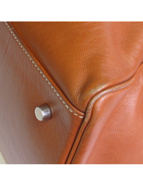 HERMÈS Kelly Relax bag in fawn sikkim smooth leather