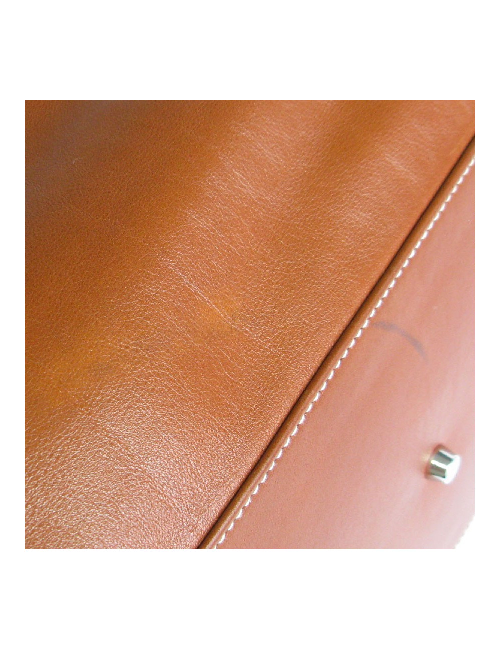 HERMÈS Kelly Relax bag in fawn sikkim smooth leather