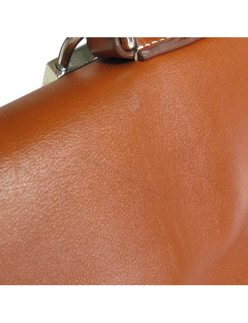 HERMÈS Kelly Relax bag in fawn sikkim smooth leather