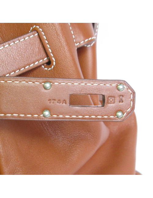 Kelly Relax HERMÈS cuir lisse fauve