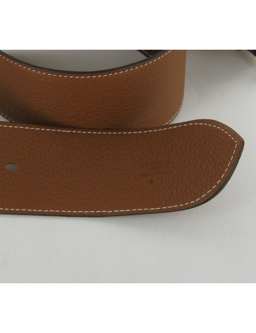 Ceinture HERMES taurillon gold
