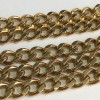 CHANEL vintage gilded metal chain belt
