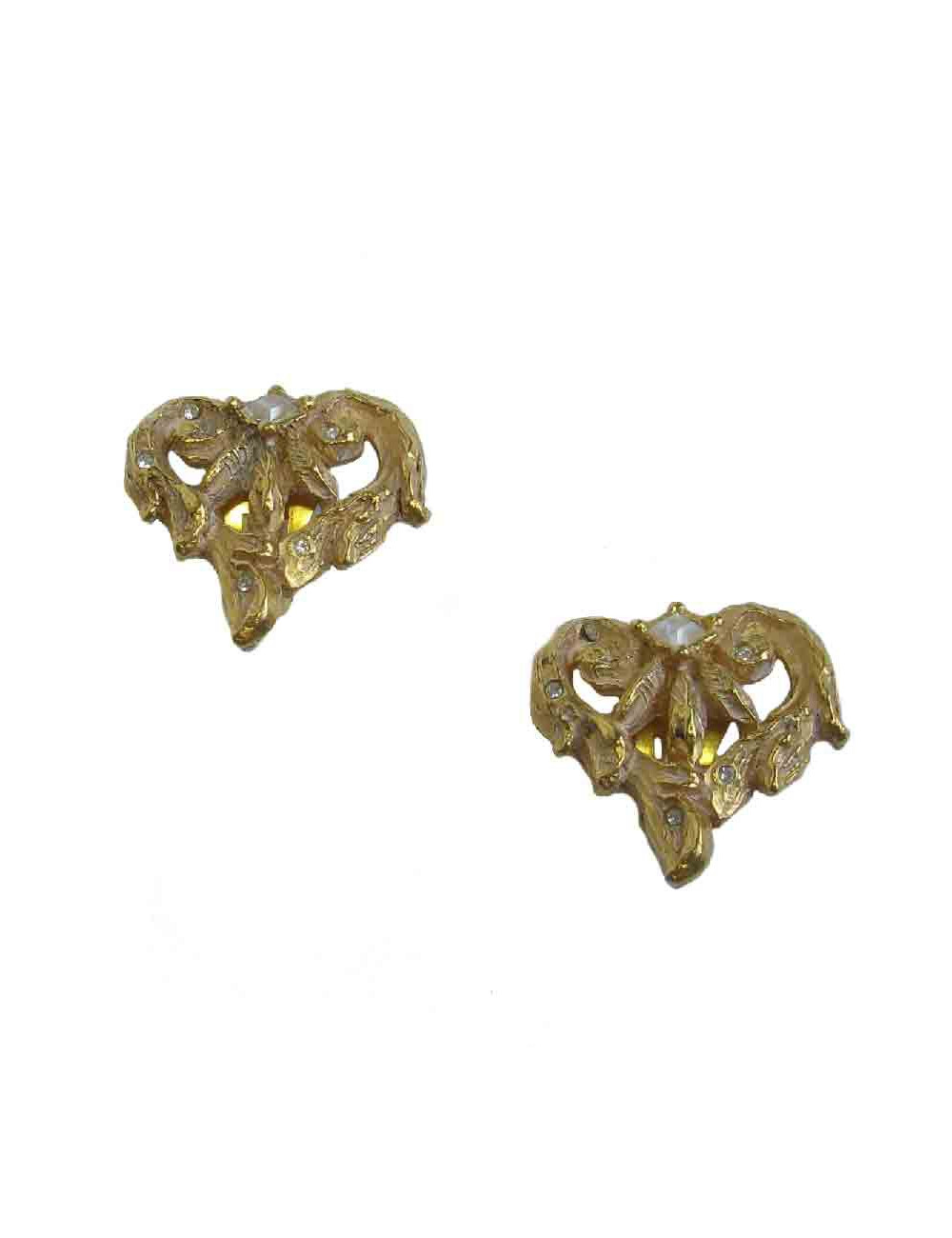 Boucles d'oreille clips CHRISTIAN LACROIX Vintage