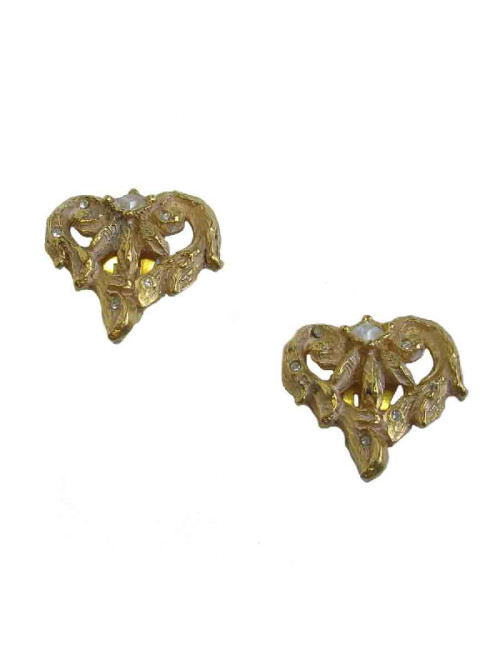 Boucles d'oreille clips CHRISTIAN LACROIX Vintage