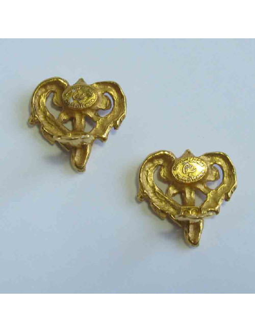 Boucles d'oreille clips CHRISTIAN LACROIX Vintage