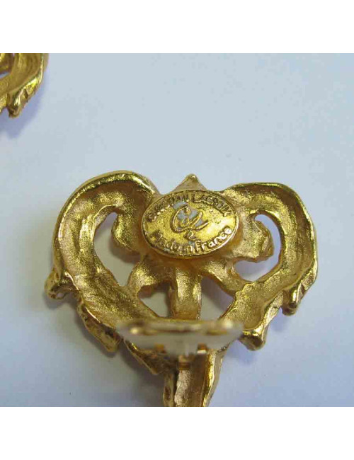 Boucles d'oreille clips CHRISTIAN LACROIX Vintage