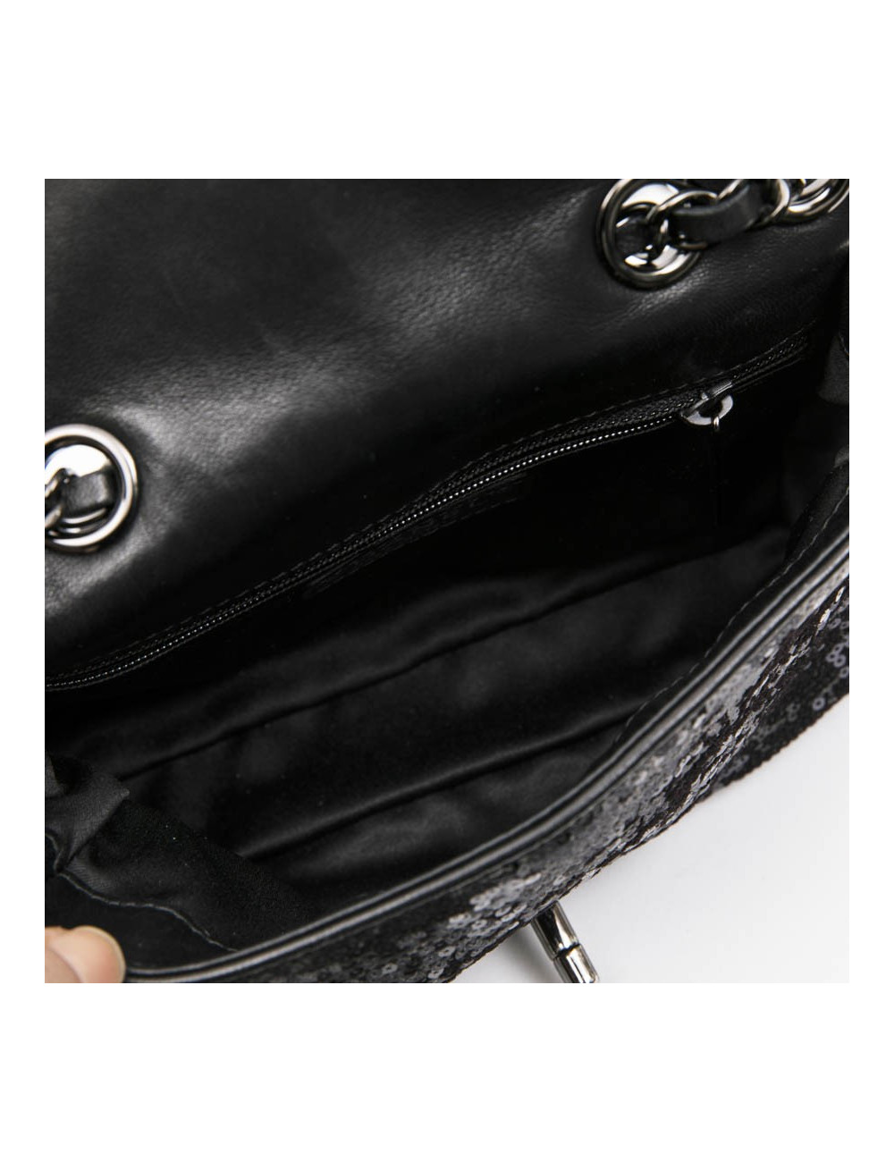 Sac timeless CHANEL à sequins 