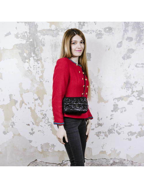 Sac timeless CHANEL à sequins 