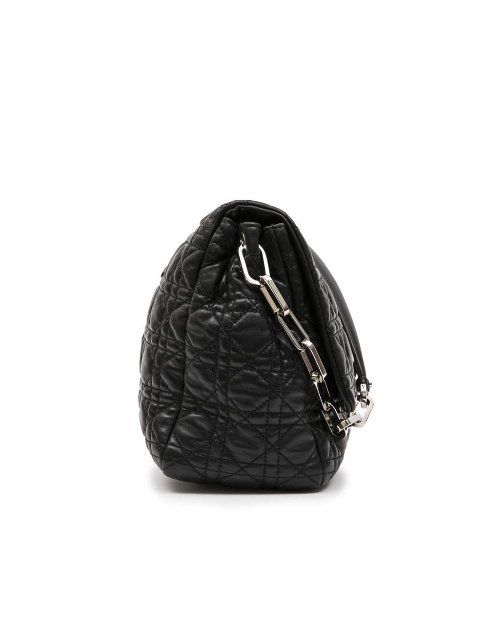 Sac DIOR cuir d'agneau matelassé noir