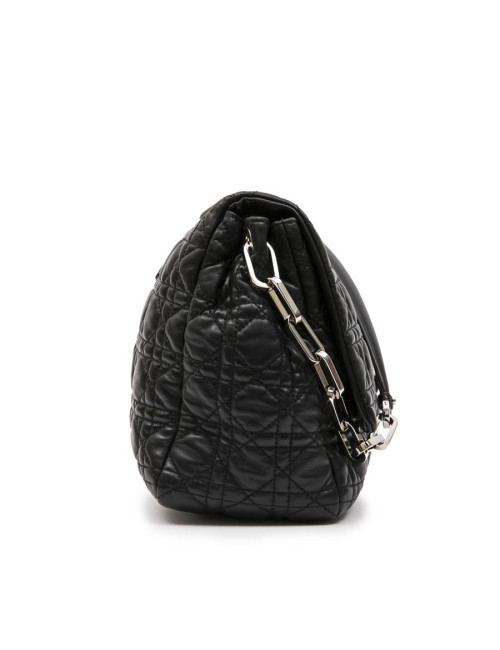 Sac DIOR cuir d'agneau matelassé noir