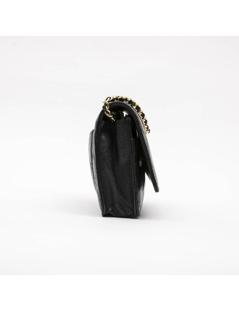Sac wallet CHANEL cuir caviar 
