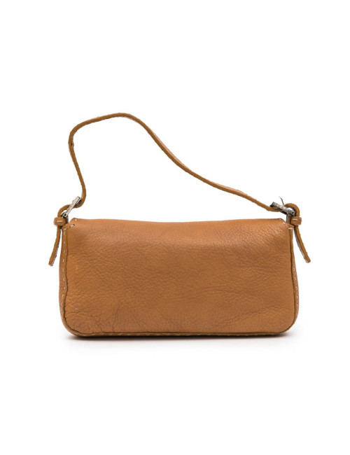 Sac baguette FENDI cuir taurillon gold