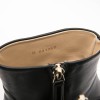CHANEL boots in black lamb leather size 37fr