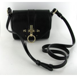 GIVENCHY "Obsedia" black leather bag