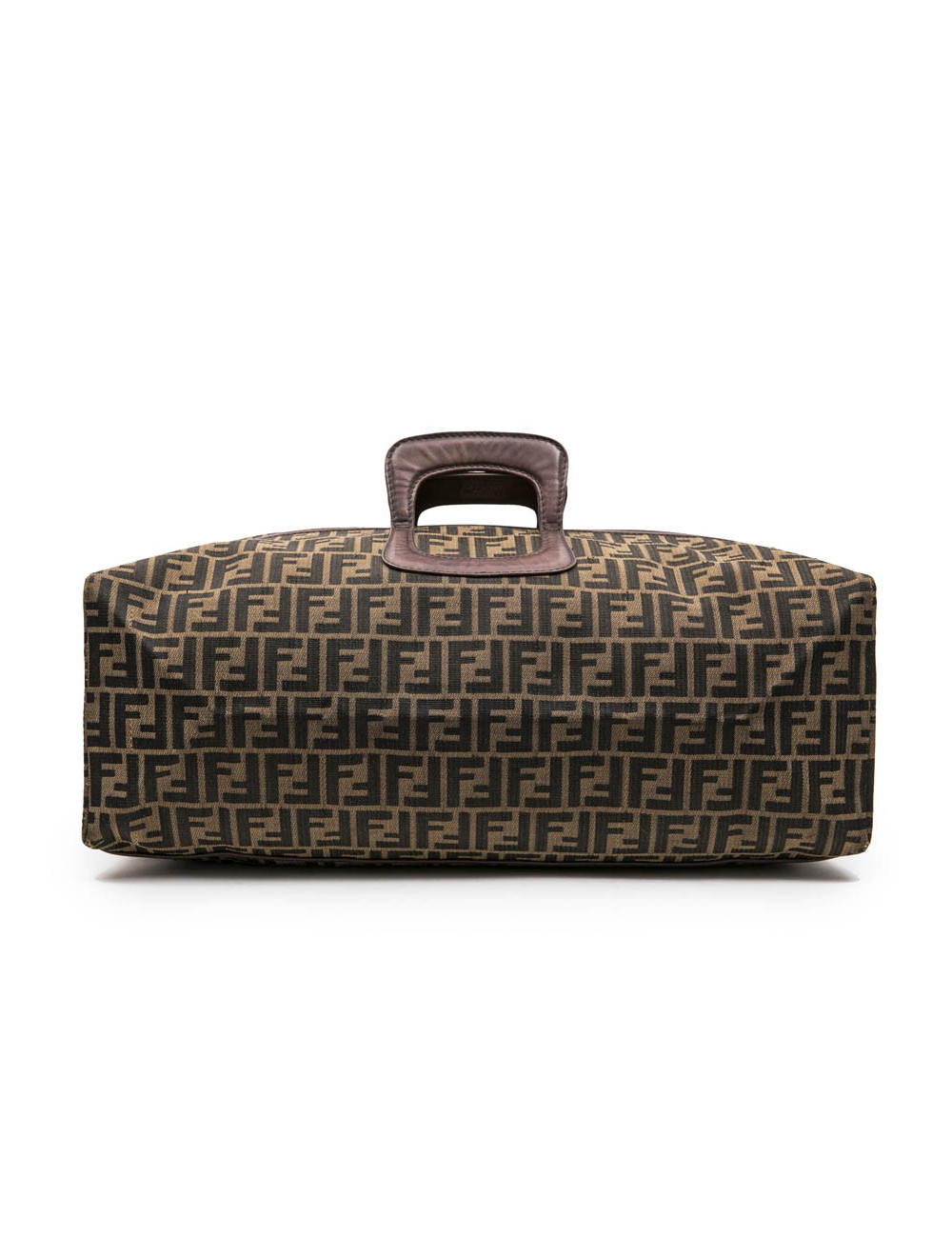 Sac boston FENDI monogram marron 