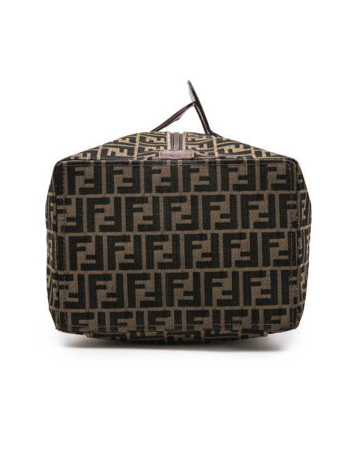 Sac boston FENDI monogram marron 