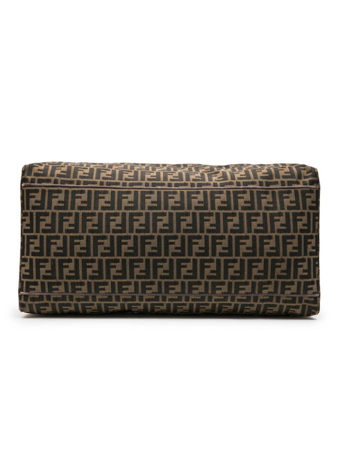 Sac boston FENDI monogram marron 