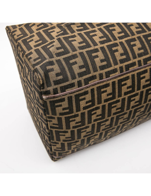 Sac boston FENDI monogram marron 