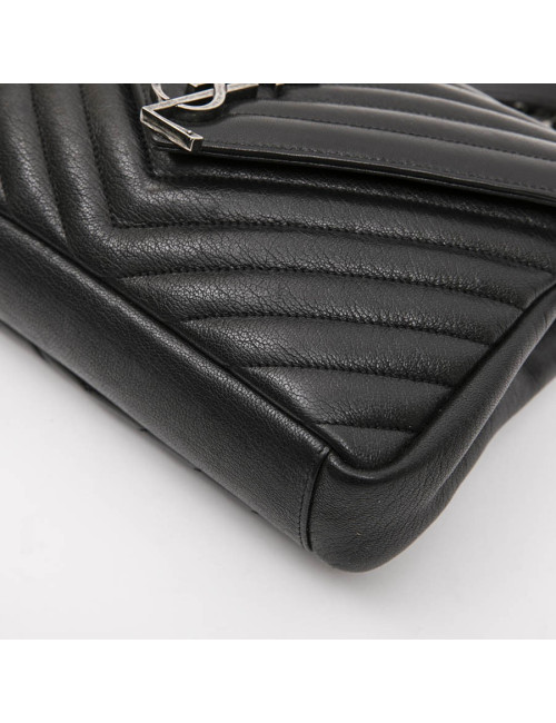 Sac  "Collège" SAINT LAURENT cuir 