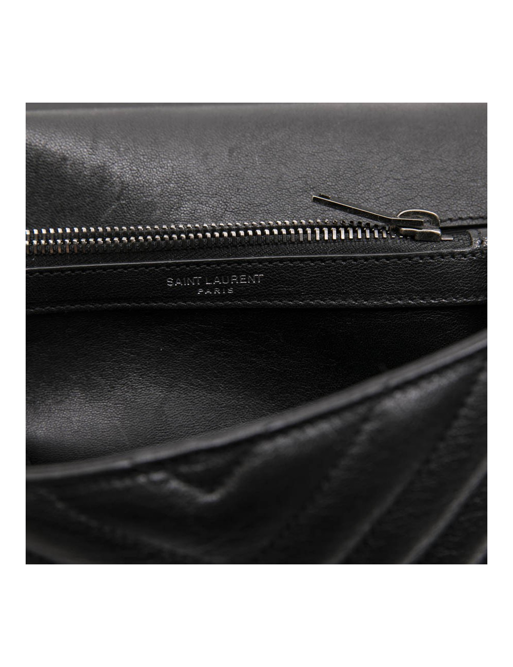 Sac  "Collège" SAINT LAURENT cuir 