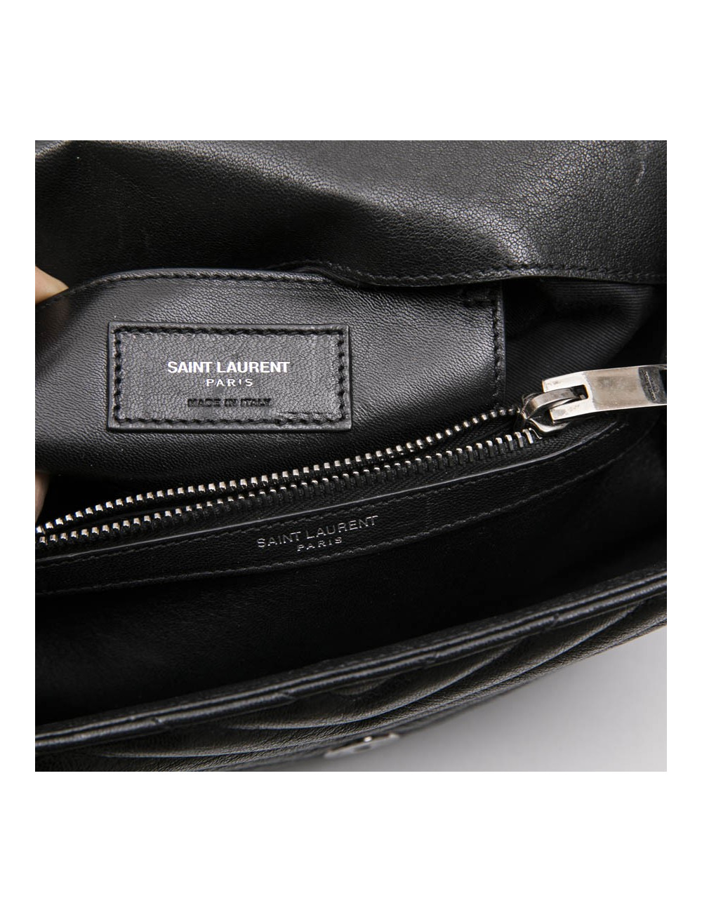 Sac  "Collège" SAINT LAURENT cuir 