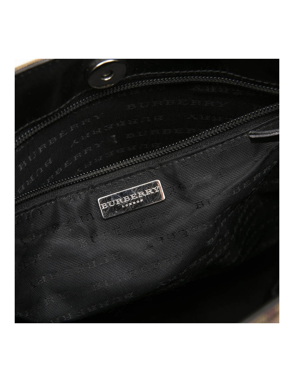 Sac BURBERRY en toile tartan