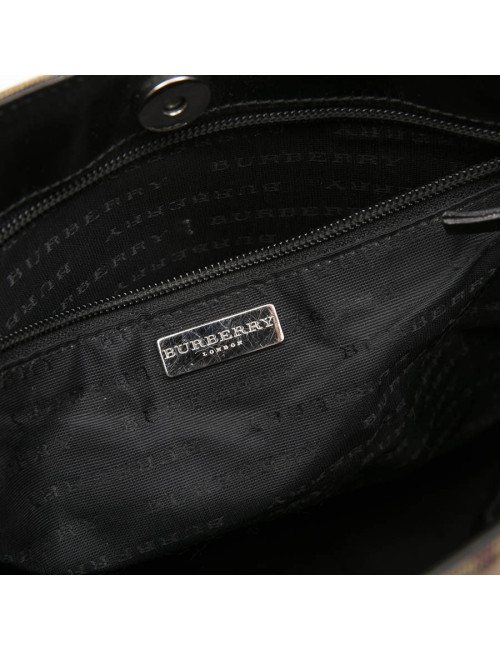 Sac BURBERRY en toile tartan