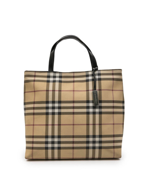 Sac BURBERRY en toile tartan