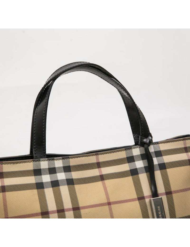 Sac BURBERRY en toile tartan
