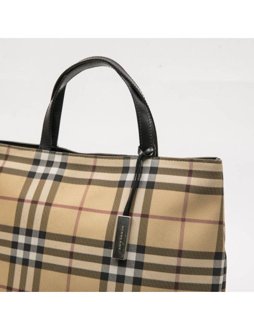 Sac BURBERRY en toile tartan
