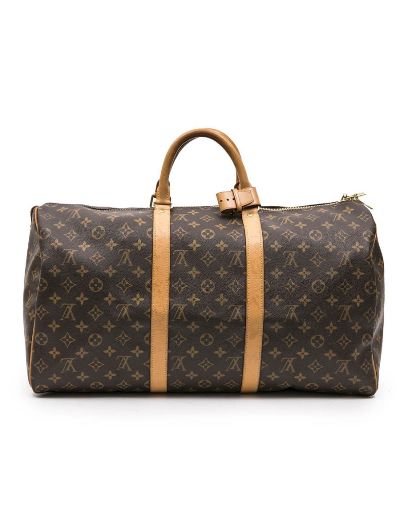 Sac Keepall 50 LOUIS VUITTON toile mongram
