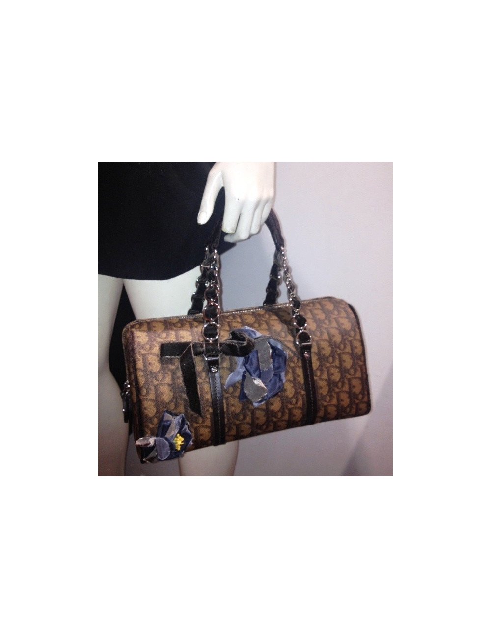 Sac CHRISTIAN DIOR monogrammé "Dior"