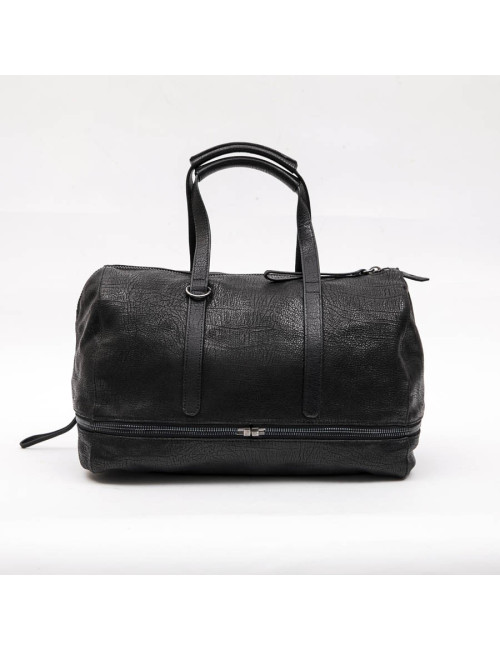 Cabas KARL LAGERFELD cuir grainé noir 