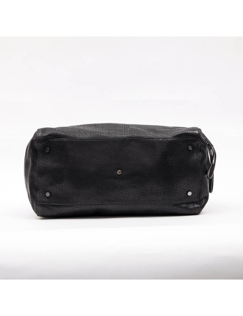 Cabas KARL LAGERFELD cuir grainé noir 