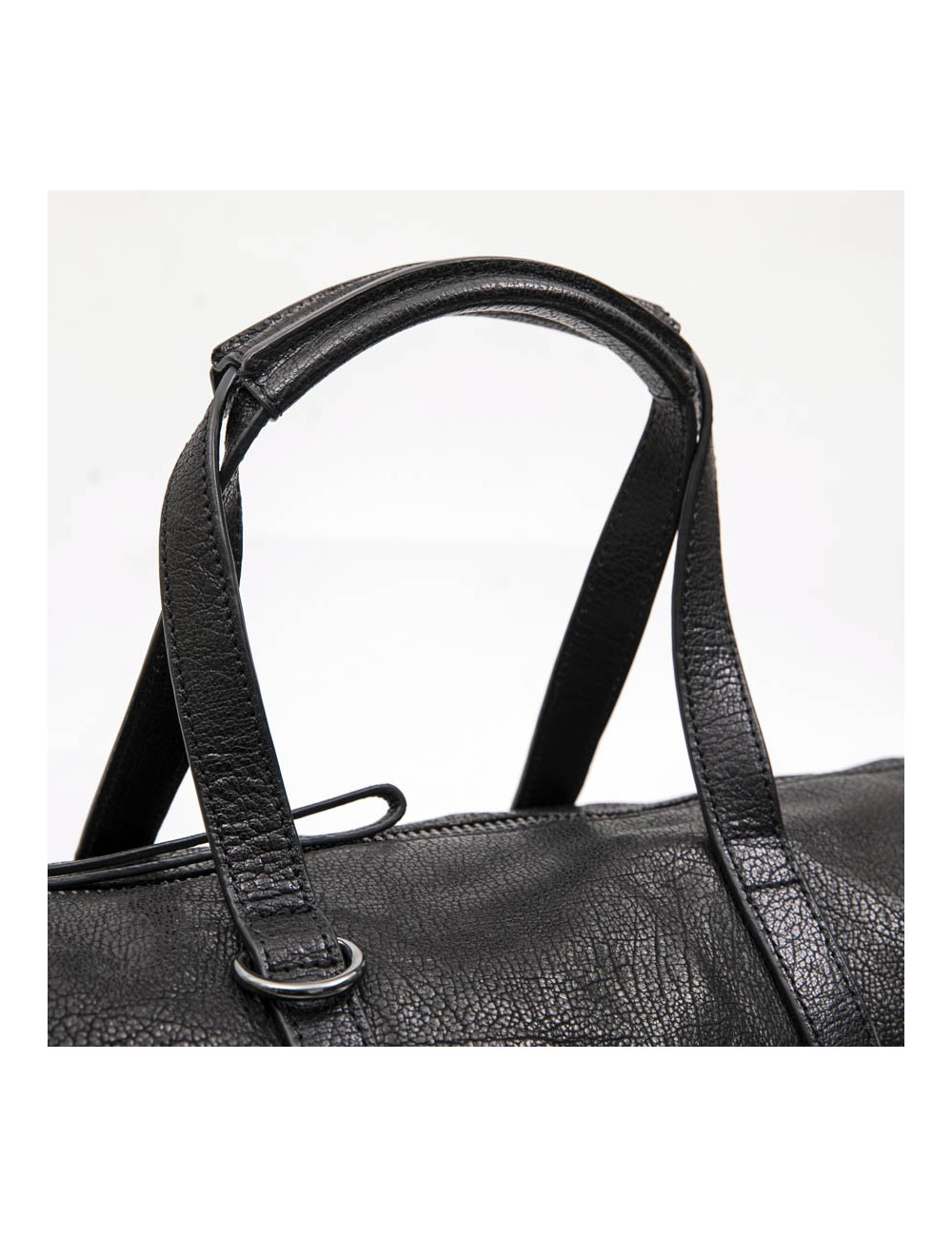 Cabas KARL LAGERFELD cuir grainé noir 