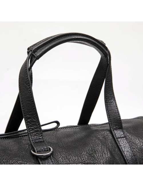 Cabas KARL LAGERFELD cuir grainé noir 