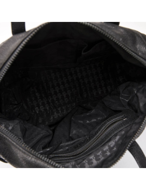 Cabas KARL LAGERFELD cuir grainé noir 