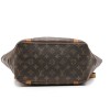 LOUIS VUITTON tote bag in brown monogram canvas and natural leather