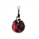 FENDI 'Karlito' keychain or bag charm in mink fur