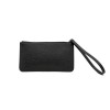 FENDI "Karlito" clutch by KARL LAGERFELD PM in black studded leather