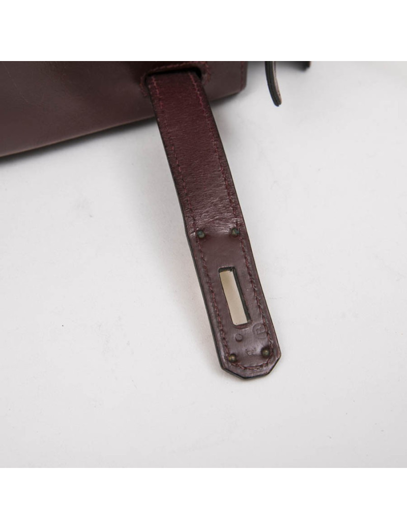 Kelly 28 HERMES rouge H Vintage