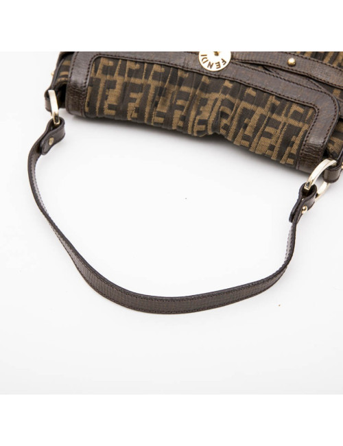 Sac FENDI toile plissée  monogram