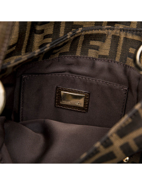 Sac FENDI toile plissée  monogram